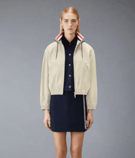Thom Browne zip-up Hooded Jacket