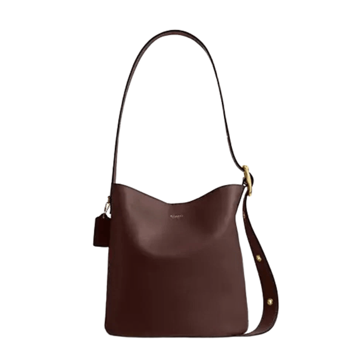 Coach Bleecker Bucket Bag Brass Maple