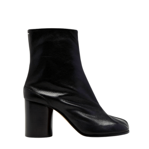 Maison Margiela Tabi Leather Boot Black 