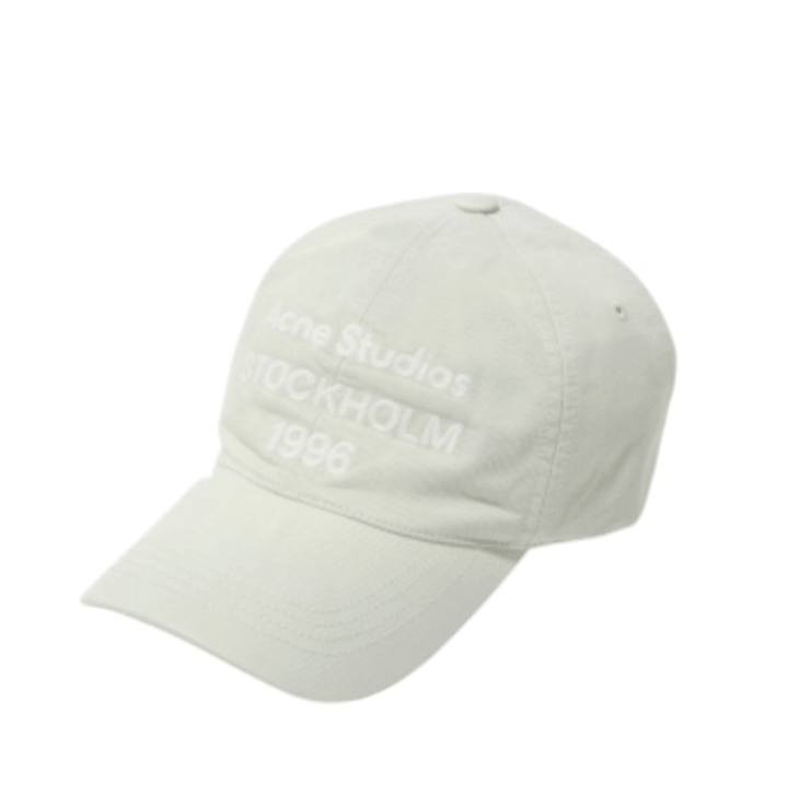 Washed logo baseball cap - Oyster grey