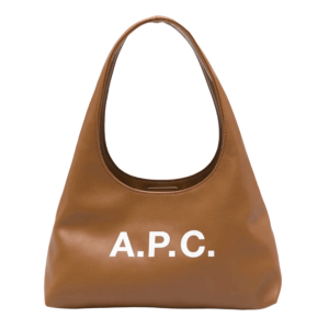 A.P.C. Baby Ninon Shoulder Bag Camel