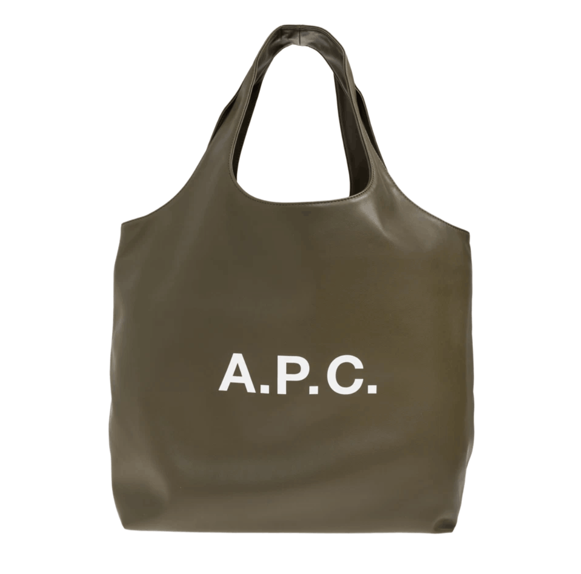 A.P.C. Ninon Tote Bag Military Khaki