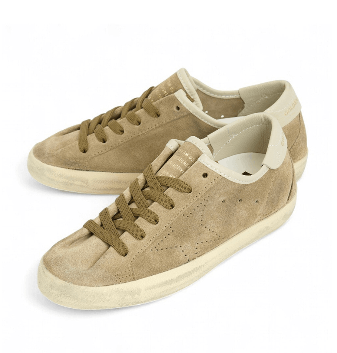 (W) Golden Goose Superstar Sneakers Tabacco Cream