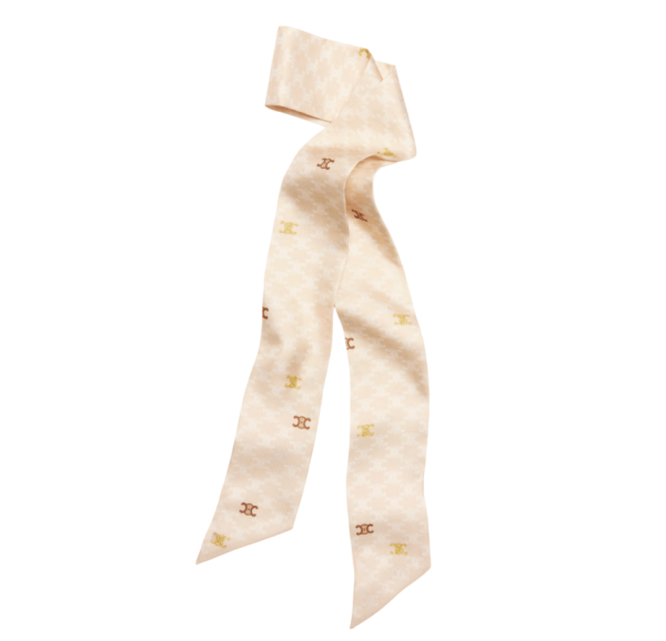 Lavalliere in silk twill