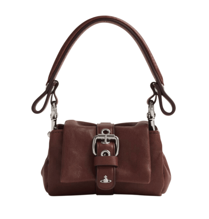 Hazel Treasure Charm Handbag - CHESTNUT