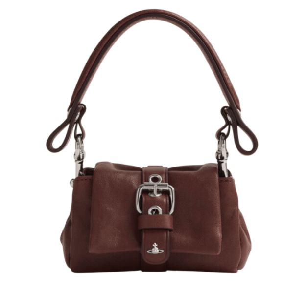 Hazel Treasure Charm Handbag - CHESTNUT