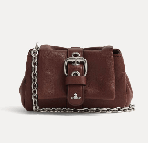 Hazel Treasure Charm Handbag - CHESTNUT