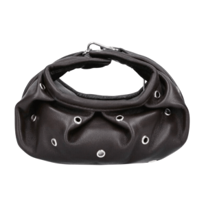 PULSERA BAG STUDS BROWN DOM