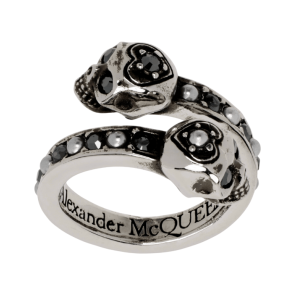 Alexander McQueen Wrap-Around Skull Ring 