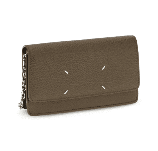 Maison Margiela Four Stitches Chain Wallet SA3UI0008P4455 T2181 BROWN