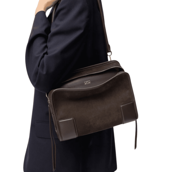 Medium Amazona 180 bag in suede