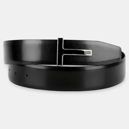  LEATHER ENAMEL T RIDGE BELT