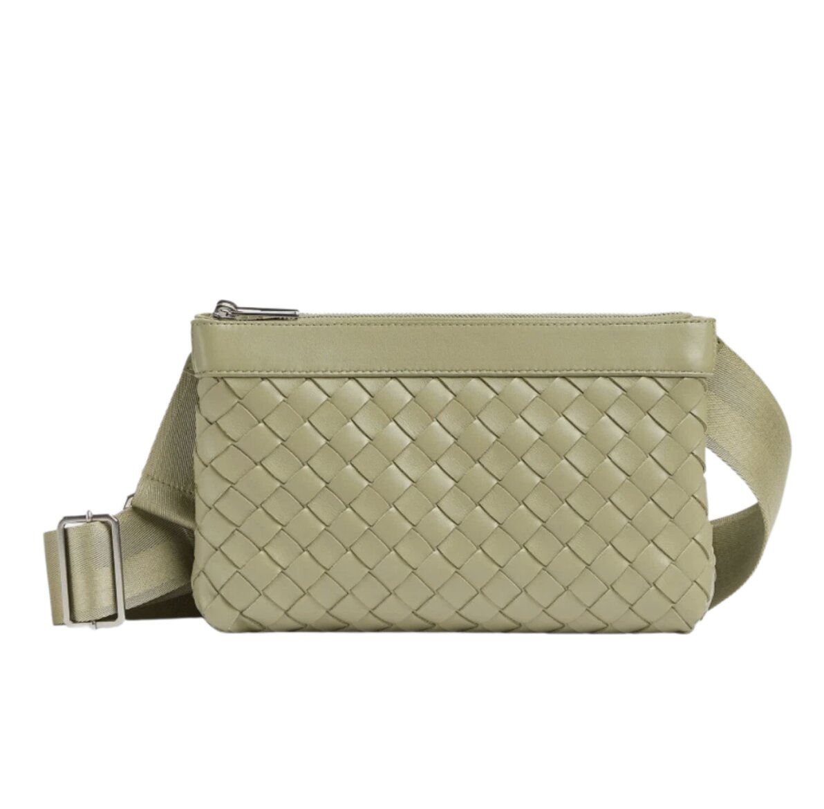 Bottega Veneta Intrecciato Duo Bag Travertine