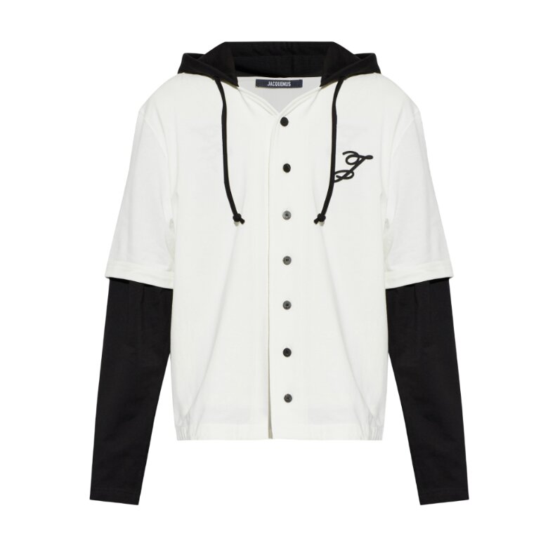 Jacquemus The Letro layered-sleeve Hoodie 