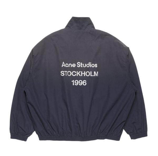 Washed logo jacket - Navy