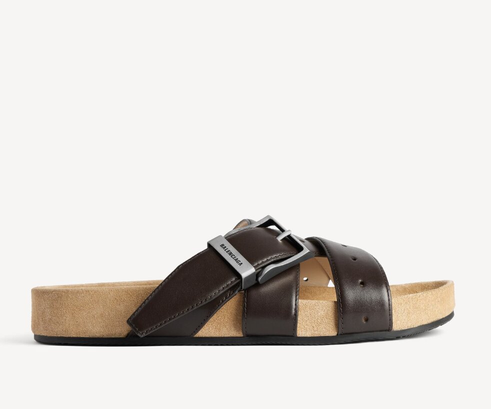  Belt Mule in Moka