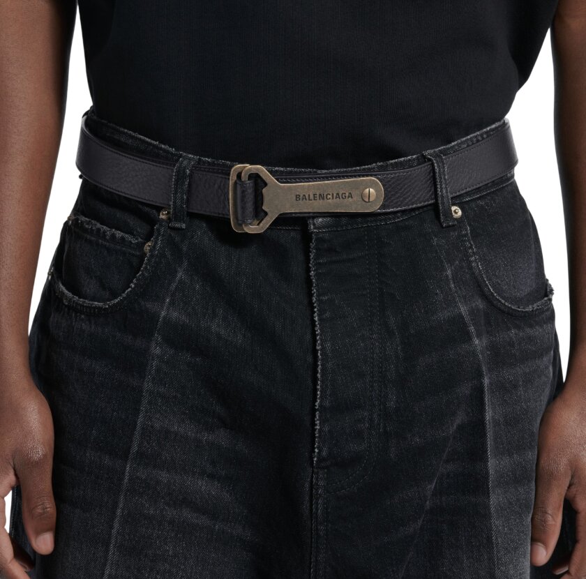  Bottle Opener D Ring Belt Black