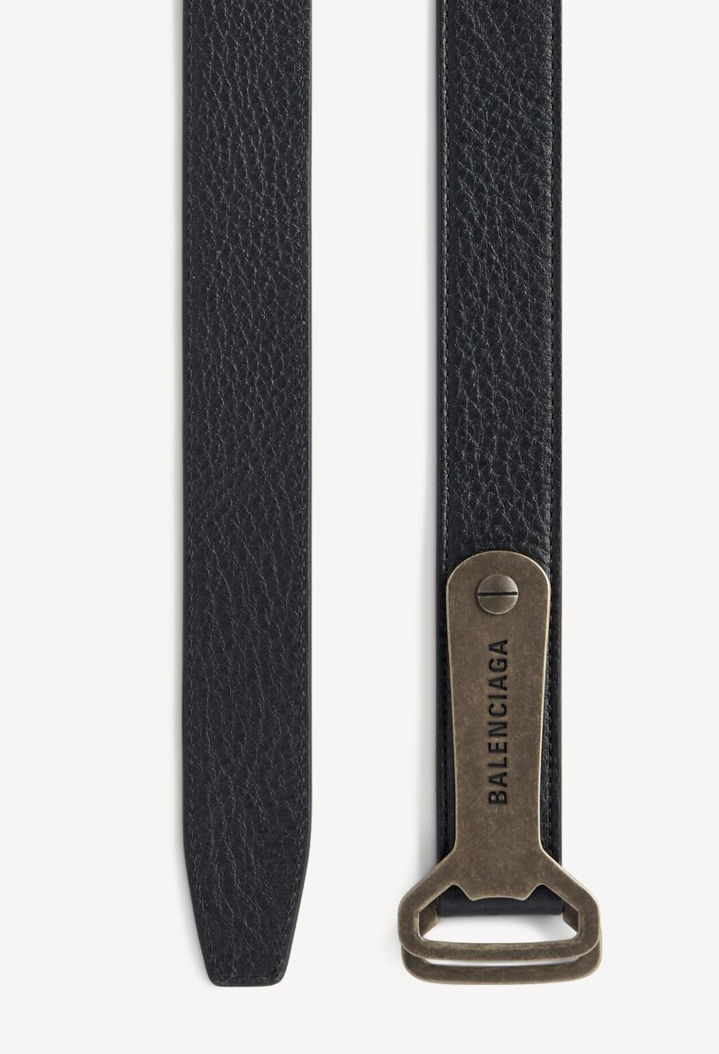 Bottle Opener D Ring Belt Black