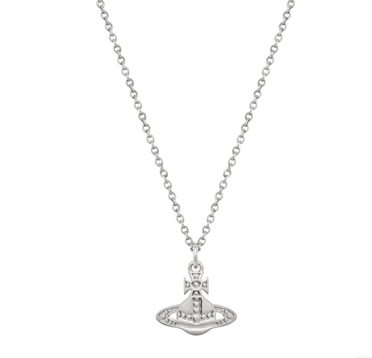 Vivienne Westwood Marinetta Pendant Necklace Silver