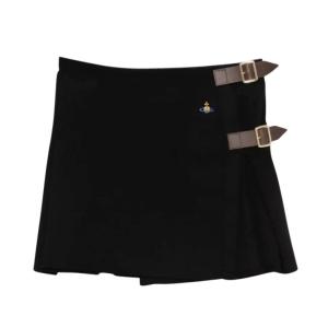 Vivienne Westwood Cashmere pleated mini skirt