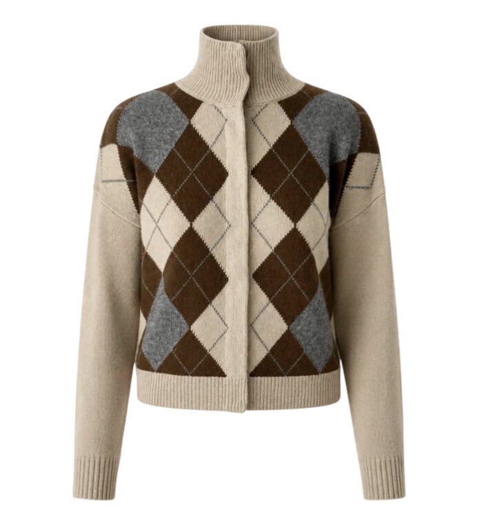 Max Mara Mstpacche Wool And Cashmere Knit Cardigan