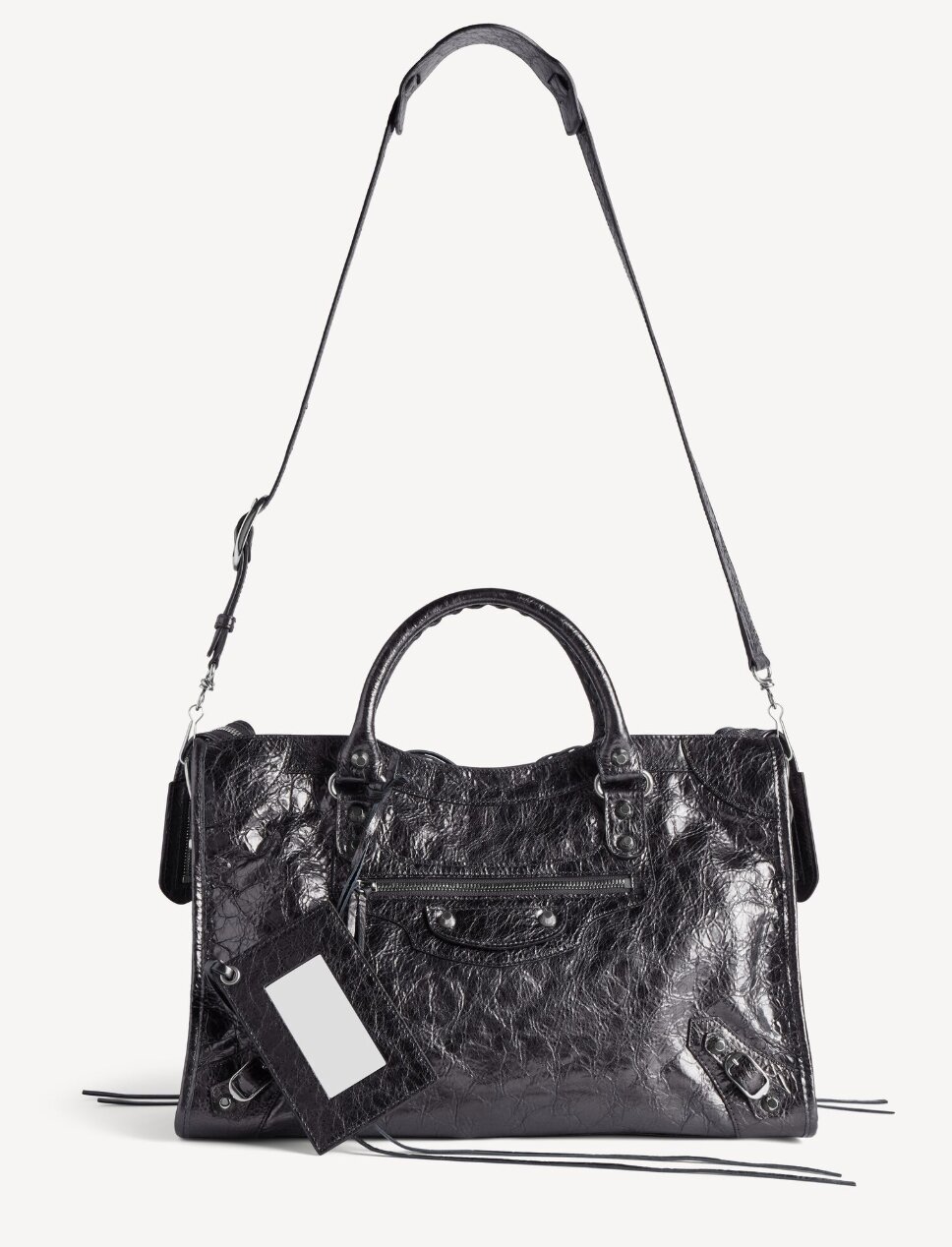  Le City Bag Medium in Steel Grey