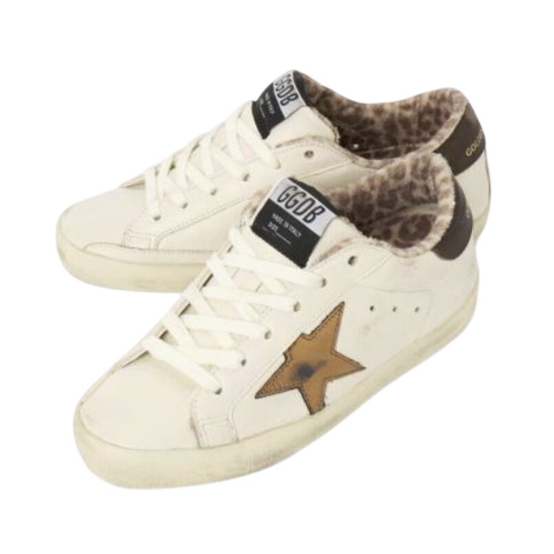 Golden Goose Super-Star Distressed Sneakers 