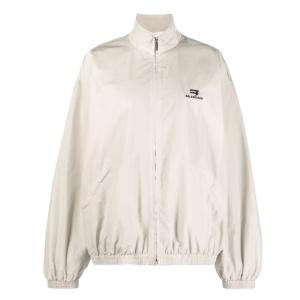 (W) Balenciaga Tracksuit Jacket Beige
