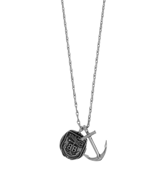 Balenciaga SILVER Necklace with pendants