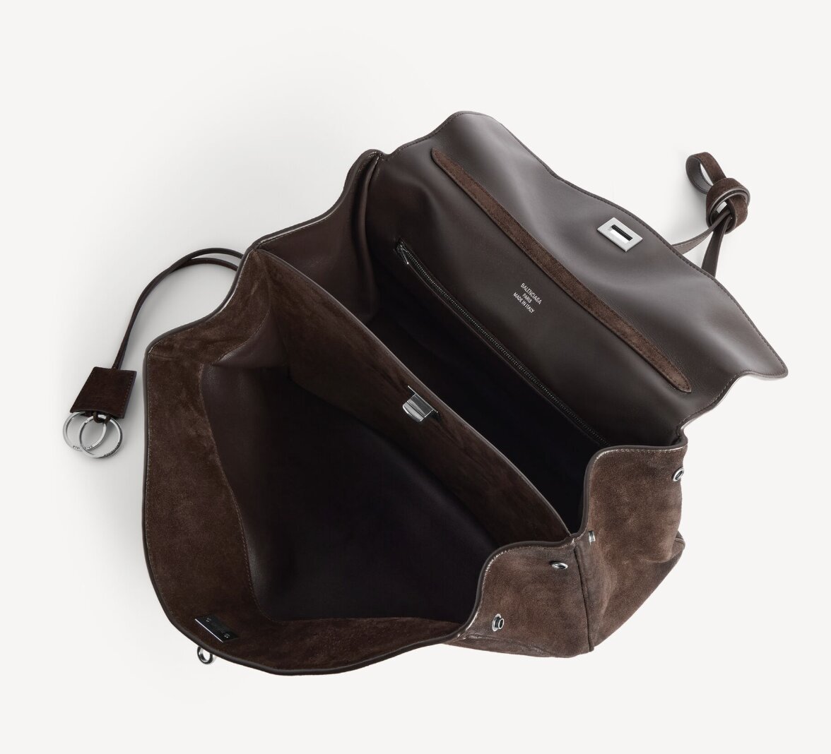 Rodeo Handbag Medium in Light Espresso