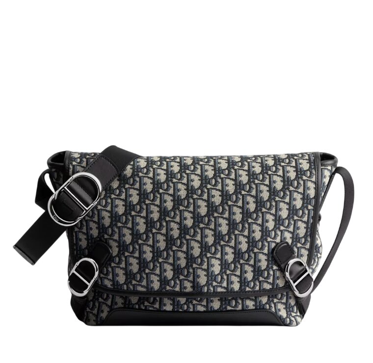 Small Dior Jett Messenger Bag with Flap