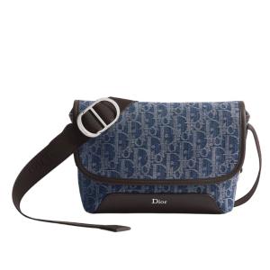 Mini Dior Jett Messenger Bag with Flap