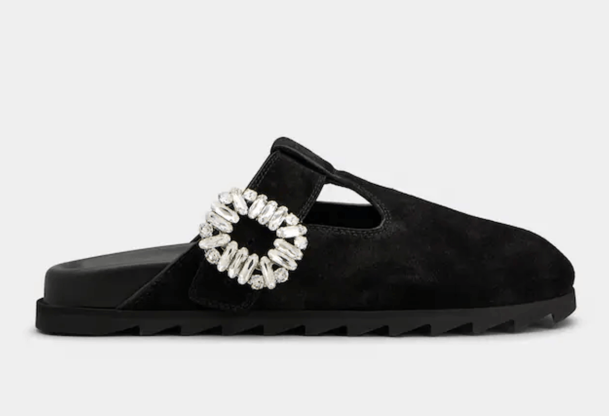 Slidy Viv' Mules in suede