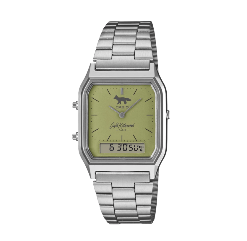 Casio x Maison Kitsune Cafe AQ-230ECK-3A