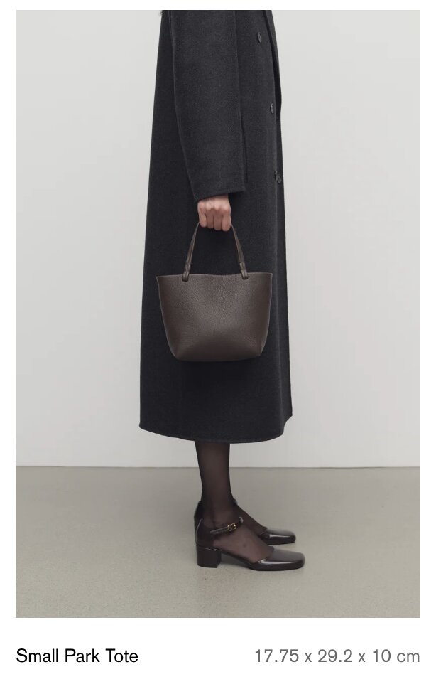 Small Park Tote Bag Walnut Shadow