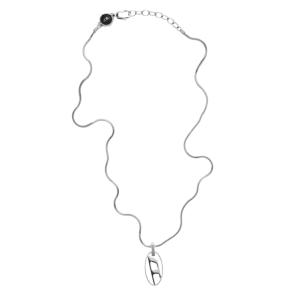 Diesel Dx1342 Stainless Steel Pendant Necklace Silver