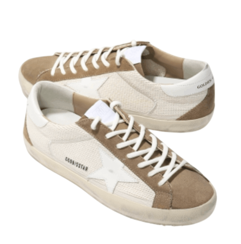 Golden Goose Superstar Sneakers Cream White