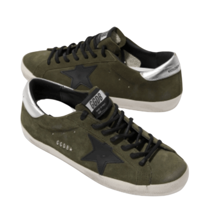 Golden Goose Super-Star Dark Green