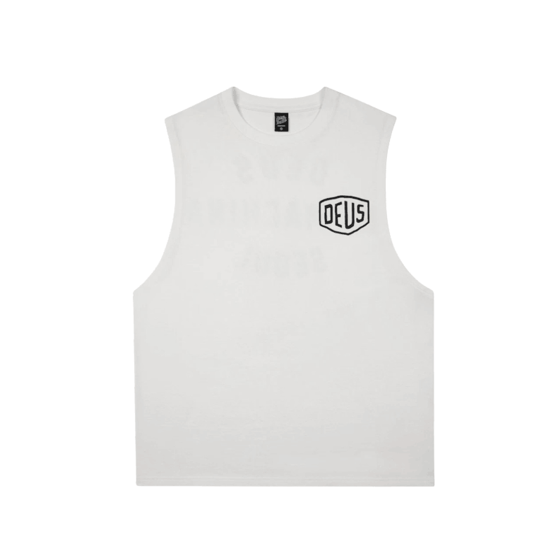 Deus Ex Machina Seoul College Address Muscle White