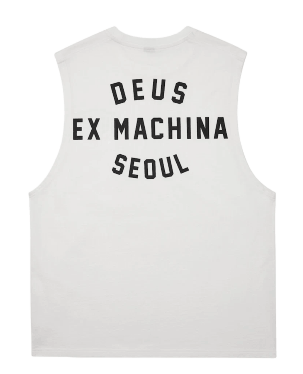 Deus Ex Machina Seoul College Address Muscle White