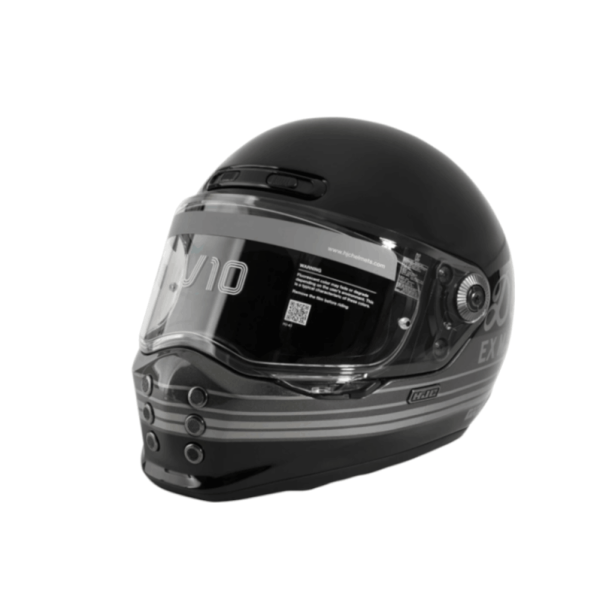 Deus Ex Machina x HJC Helmets V10 Helmets Black