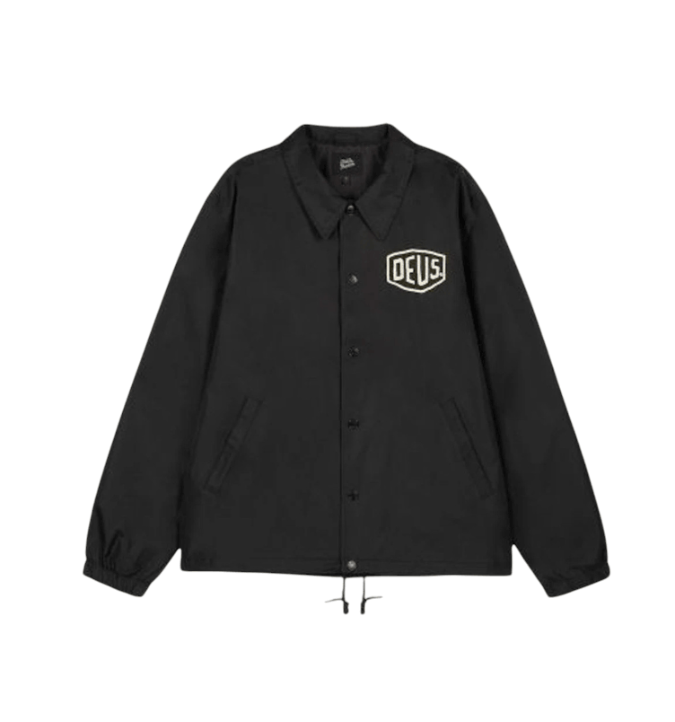 Deus Ex Machina Korea College Coach Jacket Black
