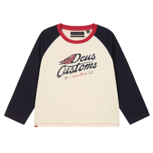 (W) Deus Ex Machina Winglet L/S T-Shirt Ivory