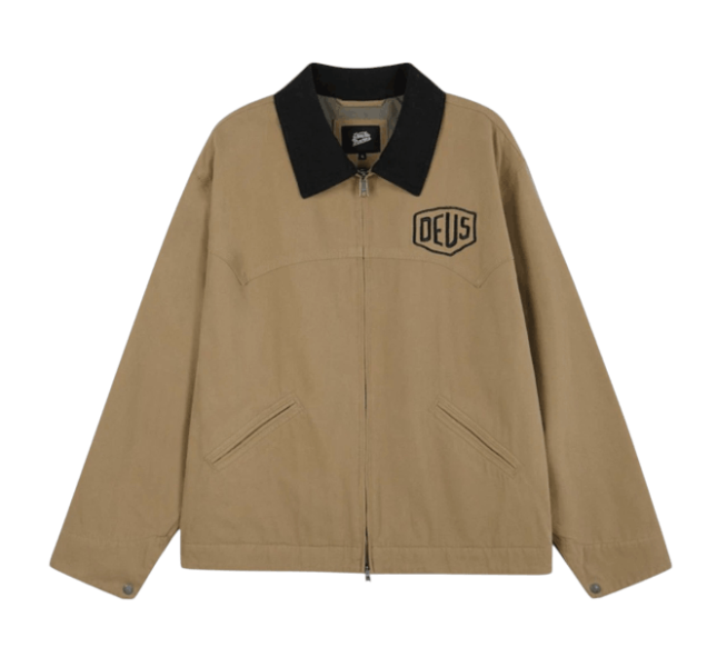 Deus Ex Machina Work Jacket Tan
