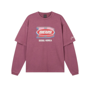 Deus Ex Machina Layered L/S T-Shirt Violet