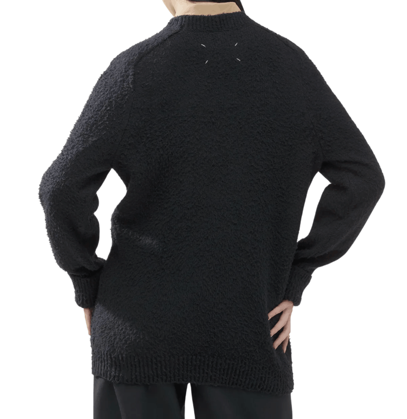 Maison Margiela Fur-effect sweater