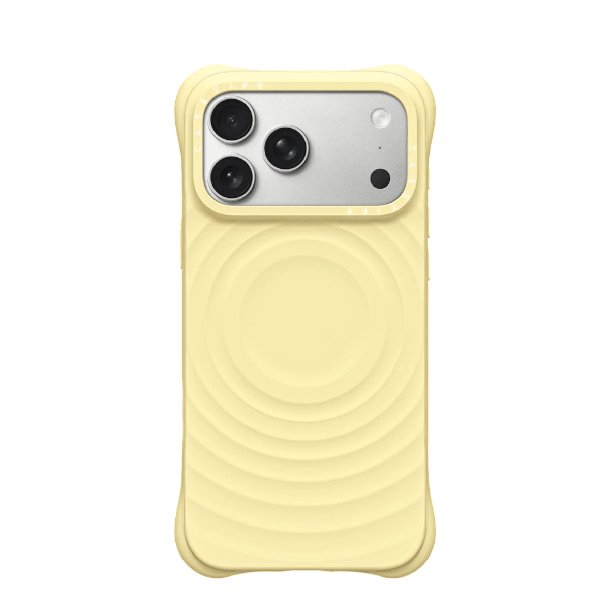 Casetify iPhone Magsafe Ripple Case Sorbet Yellow