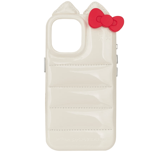 Urbansophistication x Sanrio The Puffer Case Hello Kitty White