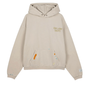 Gallery Dept. Long-Sleeve Hooded Sweatshirt - Nude