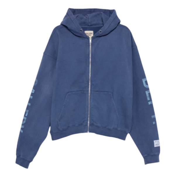 Gallery Dept. Long-Sleeved Hooded Sweatshirt With Zip 
